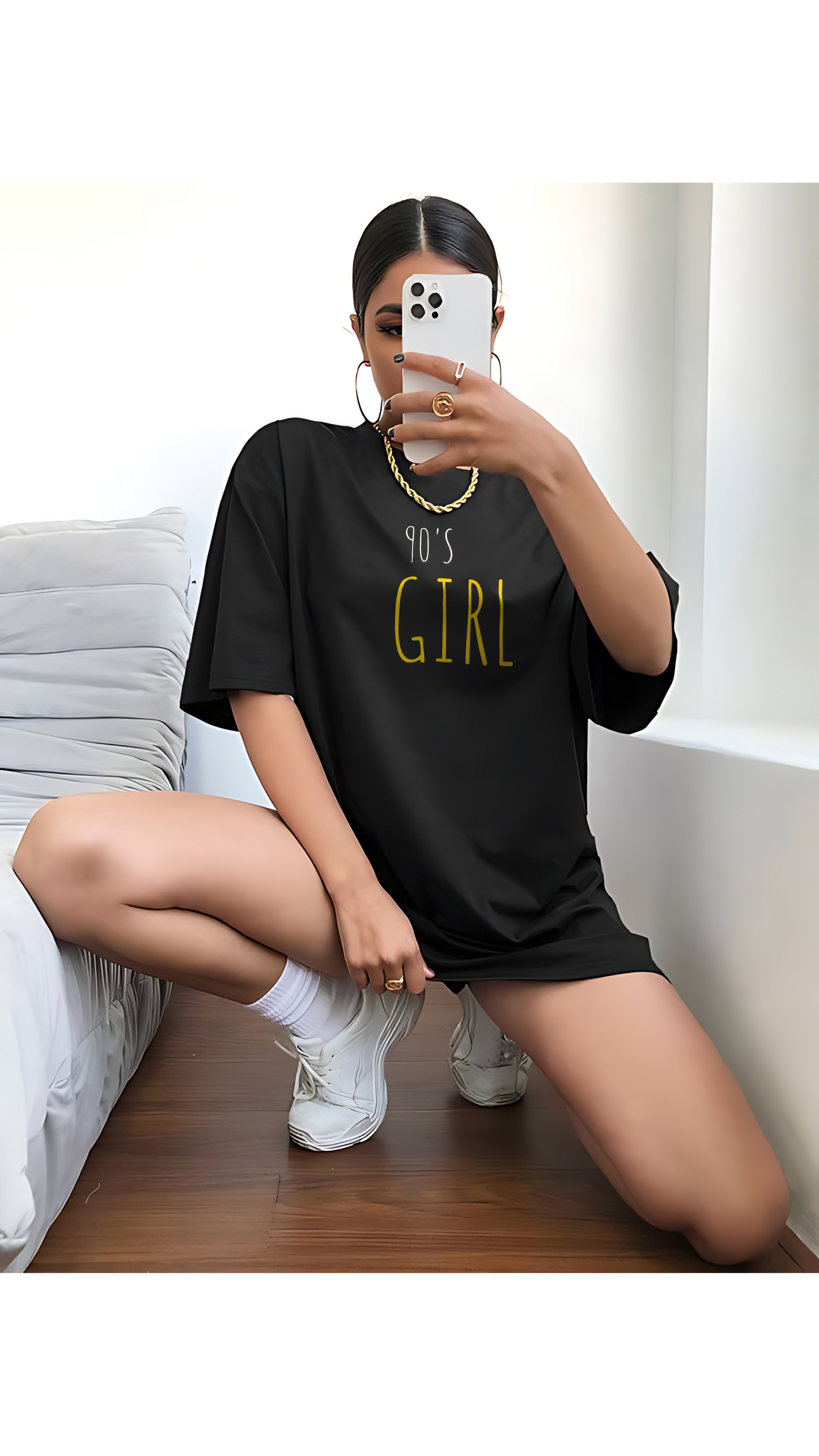 90's Girl Oversized T-shirt