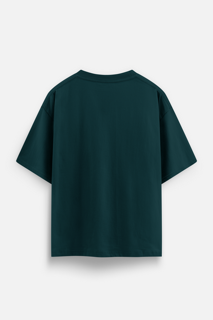 Petrol Blue Oversized T-shirt