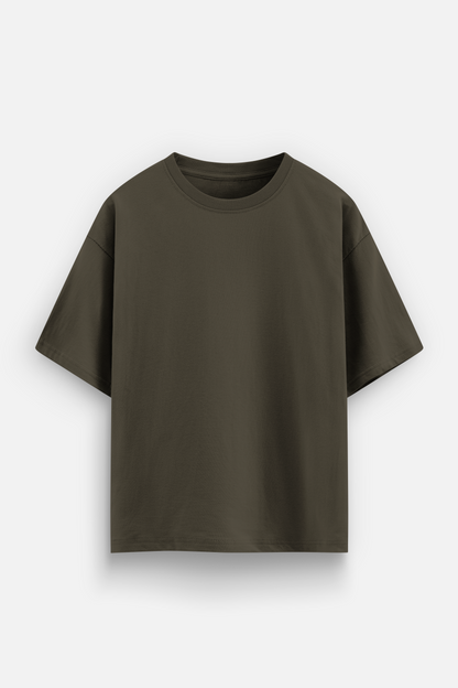 Olive Green Oversized T-shirt