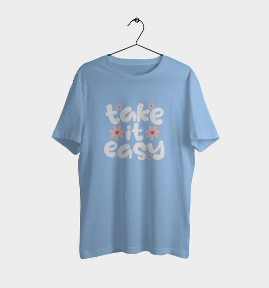 Take It Easy Blue T-shirt